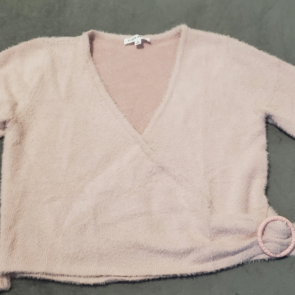 Modern blouse in trend 2020.